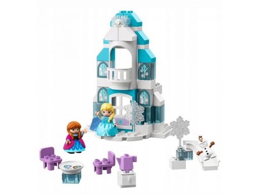 Klocki lego duplo zamek z krainy lodu 10899