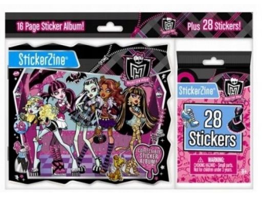 Tm toys album do naklejek monster high