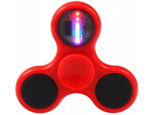 Oryginalny hand fidget spinner spiner led świecący