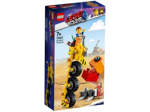 Klocki lego movie trójkołowiec emmeta 70823