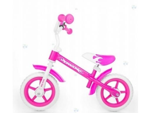 Milly mally rowerek biegowy dragon różowy 0121