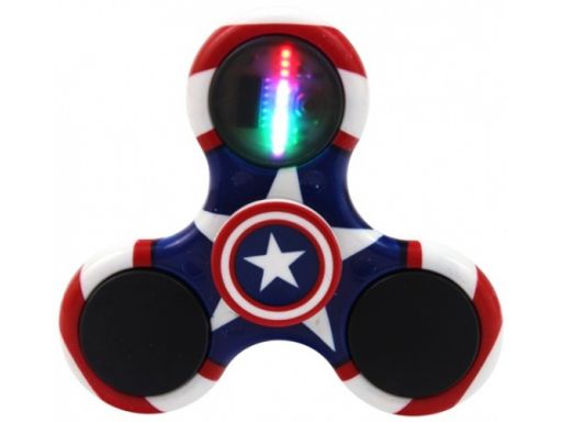 Oryginalny hand fidget spinner spiner led świecący