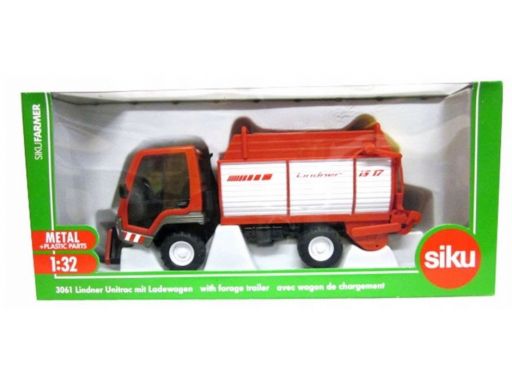 Siku 3061 transporter lindner z przyczepą