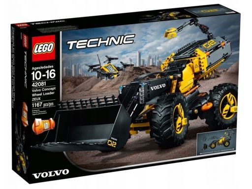 Klocki lego technic volvo ładowarka kołowa 42081