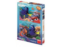 Puzzle dory między koralowcami 2x66el. nowe dzieci