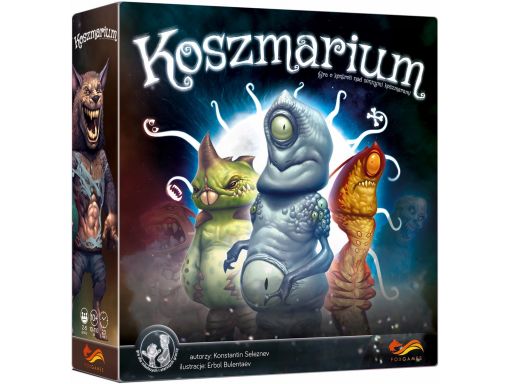 Koszmarium gra planszowa towarzyska przygodowa hit