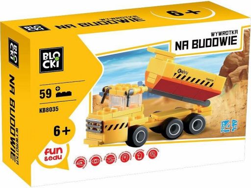 Klocki blocki na budowie do wyboru 4 rodzaje nowe!