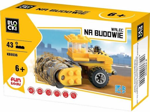 Klocki blocki na budowie do wyboru 4 rodzaje nowe!