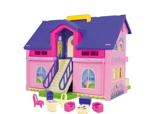 Play house domek dla lalek mebelki zabawka rozwój