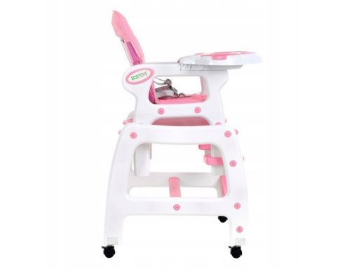 Krzesełko do karmienia ecotoys 2w1 stolik + fotel