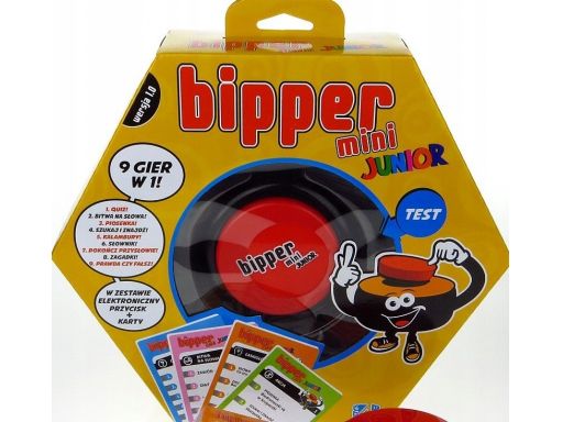 Bipper mini 6 gier w 1 kalambury quiz zakazane sło