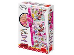 Puzzle z miarką minnie 150 el. dysney dla dzieci