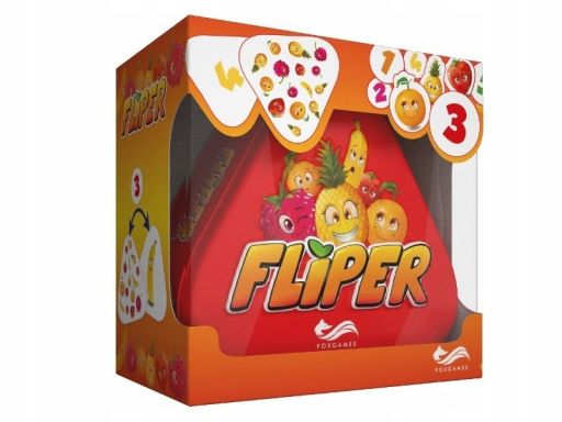 Fliper foxgames gra planszowa towarzyska fast flip