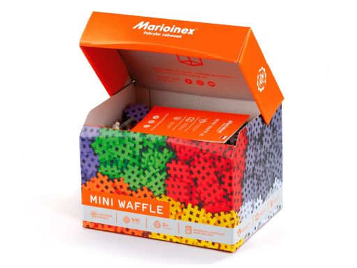 Klocki mini waffle wafle dla dzieci 500.el +gratis