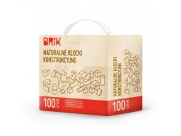 Drewniane klocki naturalne konstrukcyjne 100 sztuk