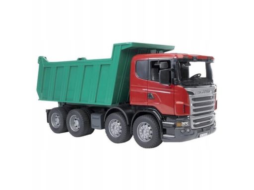 Ciężarówka scania wywrotka bruder 03550