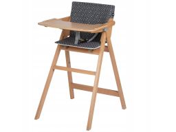 Drewniane krzesełko do karmienia nordik wkładka