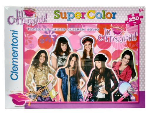 Clementoni puzzle supercolor incorreggibili 250 el