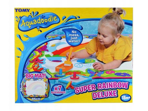 Aquadoodle duża mata wodna super rainbow deluxe