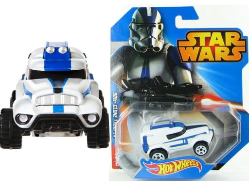 Hot wheels clone trooper samochód star wars cgw35