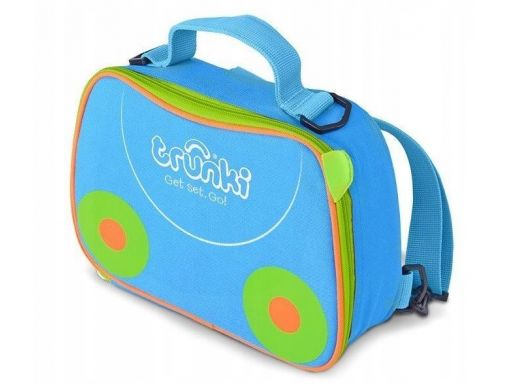 Trunki torba śniadaniowa termiczna niebieska 0288