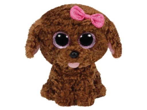 Ty beanie boos maddie brązowy piesek maskotka 7040