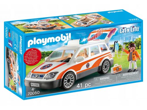 Playmobil city life 70050 samochód ratowniczy