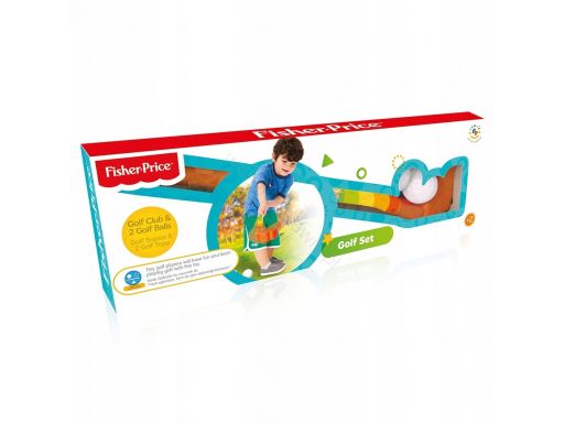 Zestaw do golfa dzieci wader fisher price dolu-40%