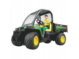 Zabawka john deere gator 855d z kierowcą bruder 02