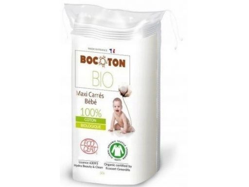 Bocoton płatki kosmetyczne maxi bio 60szt.