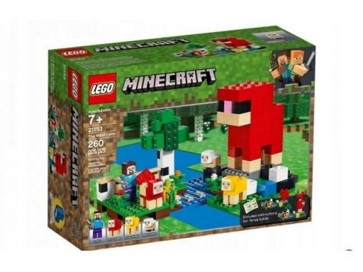 Lego minecraft hodowla owiec 21153