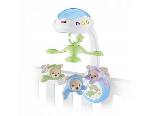 Karuzela projektor fisher price z misiami