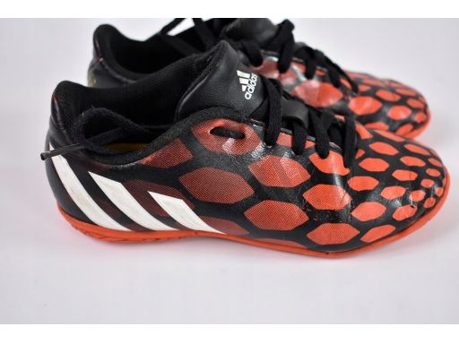 Adidas predator czarno-pomarańczowa r.31