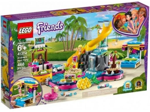 Lego friends 41374 impreza andrei na basenie sklep