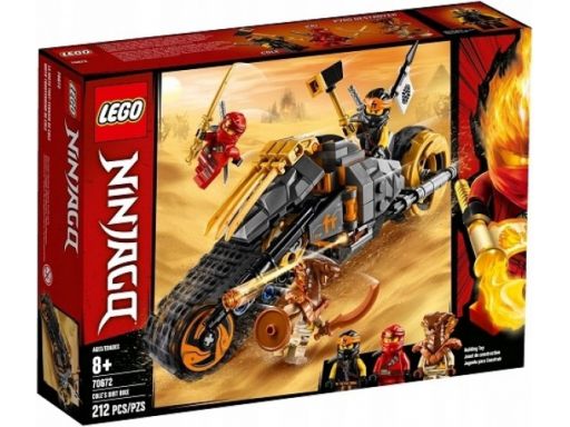 Lego ninjago 70672 motocykl cole'a okazja sklep