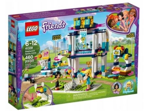 Lego friends 41338 stadion sportowy stephanie