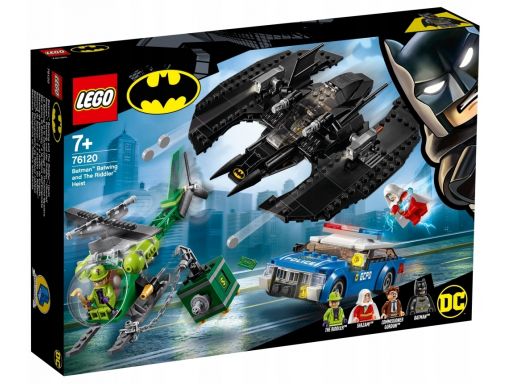 Lego 76120 batwing vs zagadka bez figurek!