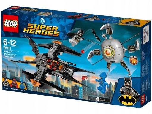 Lego 76111 pojedynek brother-eye bez figurek