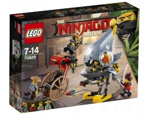 Lego ninjago atak piranii 70629 bez figurek!