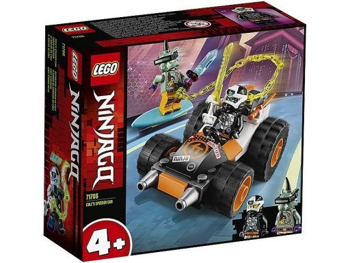 Lego ninjago samochód cole'a 71706 bez figurek