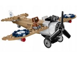 Lego myśliwiec z rakietami samolot z 76075