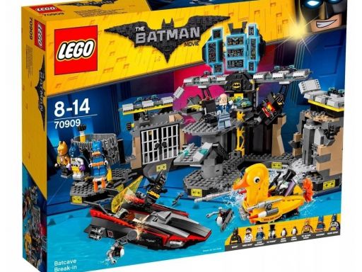 Lego włamanie do jaskini batmana 70909