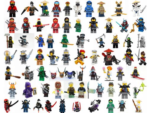 Lego ninjago 24 figurki na mikołaja gwiazdkę