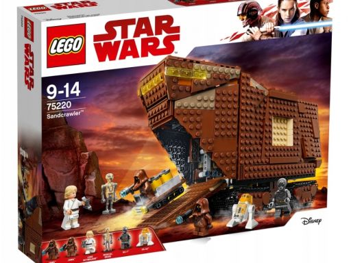 Lego starwars sandcrawler 75220 bez figurek!