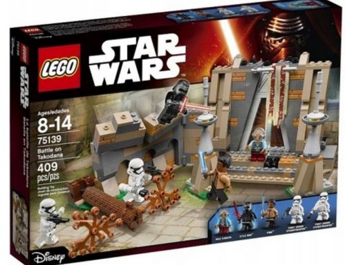 Lego 75139 bitwa o takodana bez figurek!!