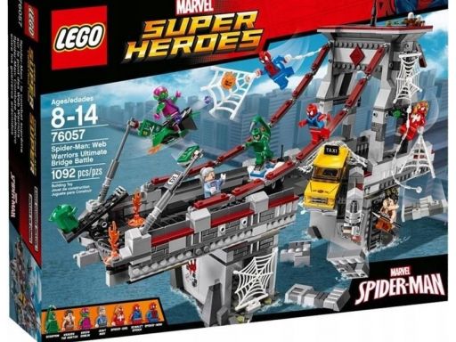 Lego marvel pajęczy wojownik 76057 spiderman
