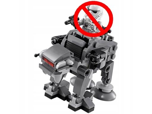 Lego walker maszyna krocząca pojazd z 75195