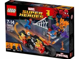 Lego 76058 atak upiornych jeźdźców marvel