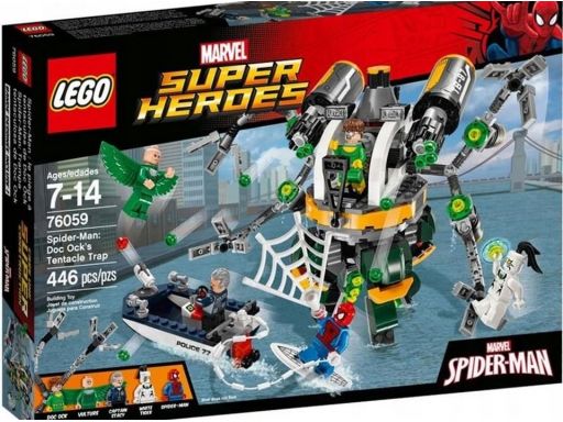 Lego 76059 pułapka z mackami bez figurek!!