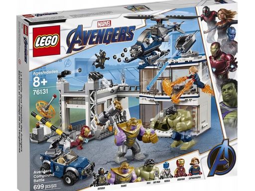 Lego 76131 kwatera avengersów bez figurek!